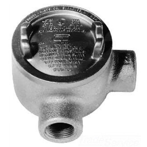 Crouse-Hinds GUAL24 34 Outlet Bx 2 Cvr For Thrd RigidImc