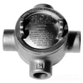 thumbnail image 1 of Crouse-Hinds GUAX24 3/4 in. Conduit Outlet Box w/Cover, 2 in. Cover Opening, 1 of 2