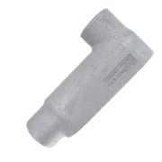 Crouse-Hinds LB58 Cast Iron Rigid Threaded Conduit Body Fitting, Type LB, Form-8, 1-1/2-Inch