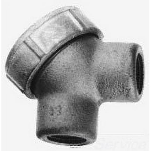 Crouse-Hinds LBY35, Exp Proof Conduit Elbow, 1 Lby Elbow Cvr, 1 PC