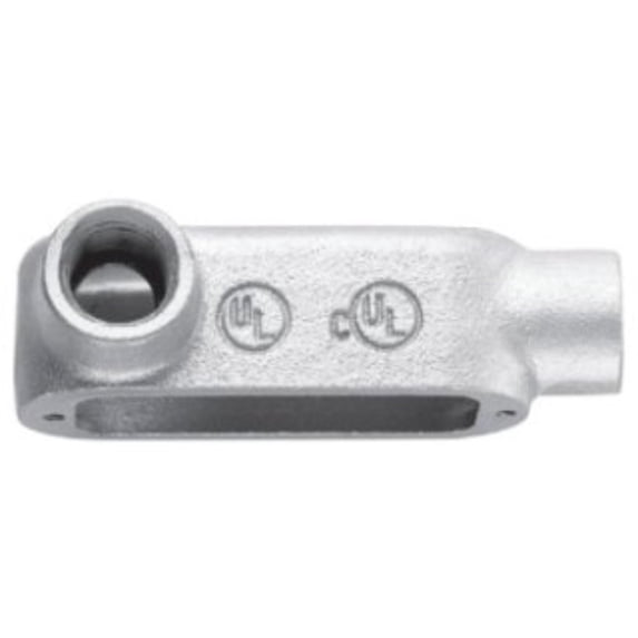Cooper Crouse-Hinds LL150M Type LL Conduit Outlet Body; Threaded, Malleable Iron