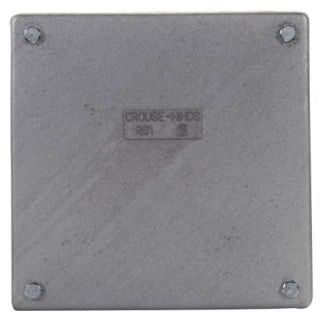 Crouse-Hinds RSM1, Junction Box, 8 1/2 X 4 1/2 X 4 Junc Bx Gasks & Bolts, 1 PC