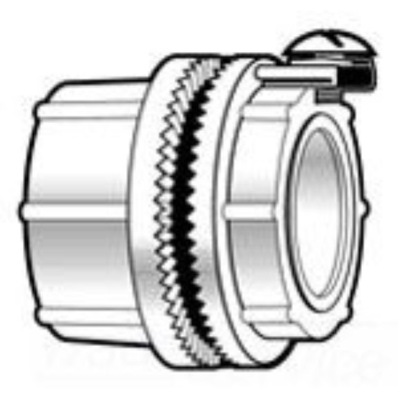 Crouse-Hinds STG8 Zinc Insulated Ground Hub 3 Inch Myers