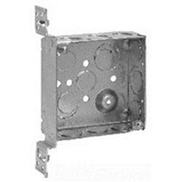 Crouse-Hinds TP423 Steel Outlet Box 4 Inch x 4 Inch x 1-1/2 Inch 22 ...
