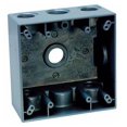thumbnail image 1 of Crouse-Hinds TP7106, Weatherproof Outlet Box, 2 G Wp Box 2 Dp 3/4 5 Hole, 1 PC, 1 of 1