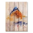 thumbnail image 1 of Crouser's Baby Bluebird 28x36 - Indoor/Outdoor Cedar Wall Art - Multi-color, 1 of 2