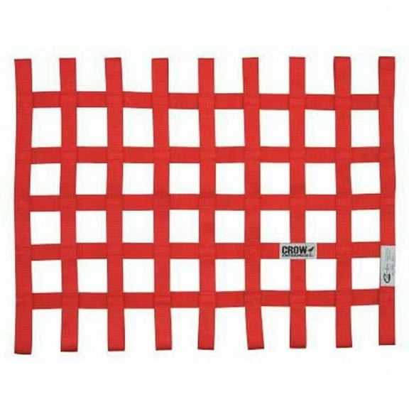 Crow 11624 Window Net, SFI 27.1, Black