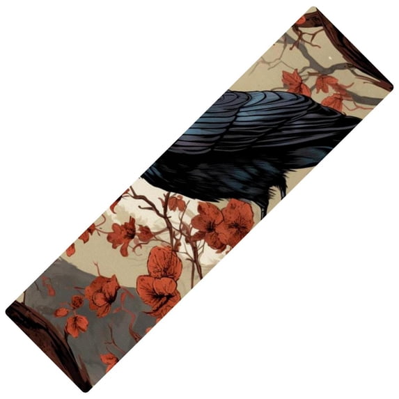 Crow Absorbent Rubber Kitchen Runner Mat, Washable, 15.7"x59", Rectangular - ideal for Kitchen Rugs.