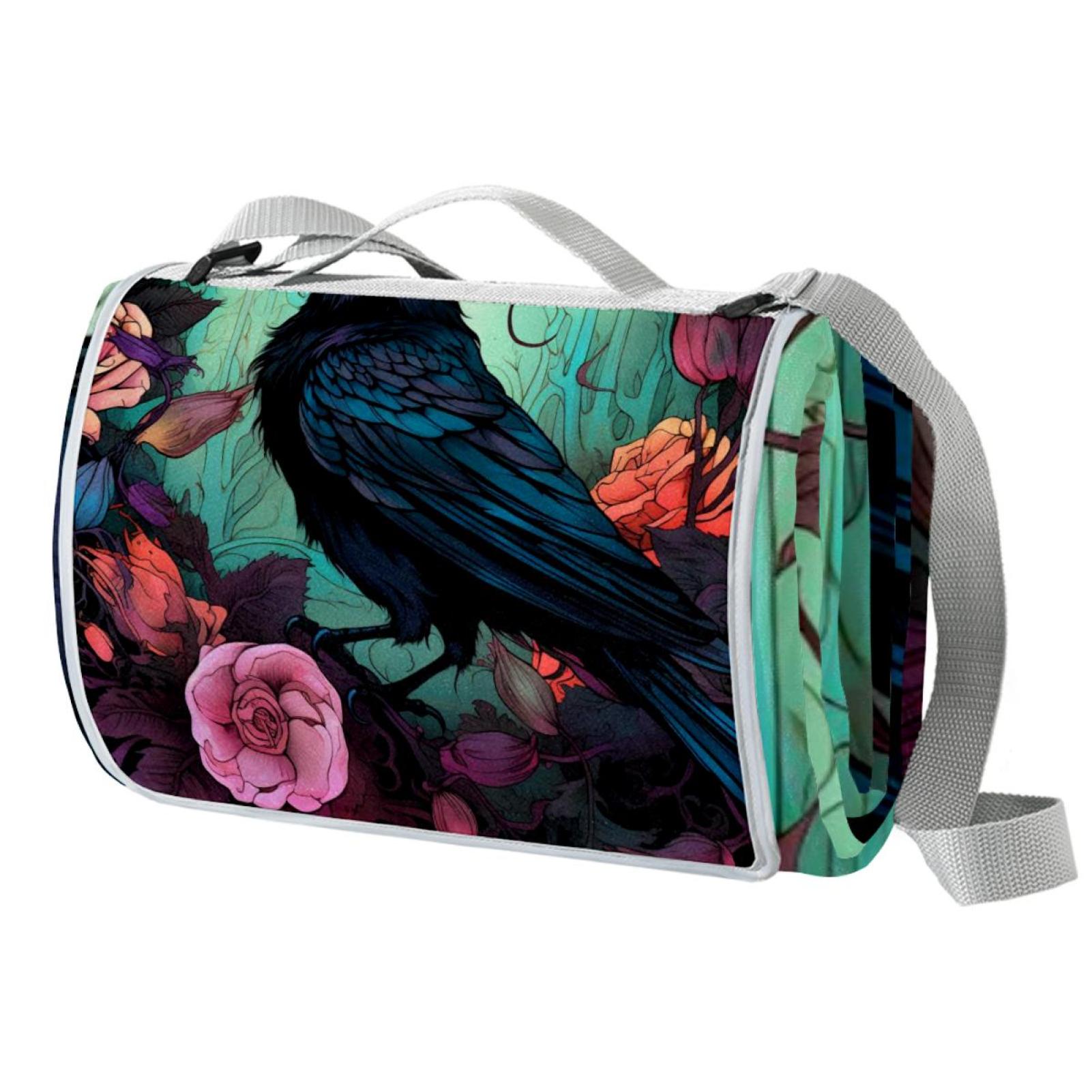 Crow Canvas Outdoor Picnic Mat Waterproof Foldable Portable Beach