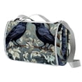 thumbnail image 1 of Crow Canvas Picnic Mat - Waterproof Outdoor Blanket - Large Portable Mats with Travel Bag for Picnics and Family Gatherings - Foldable, Easy to Clean, and Durable Design, 1 of 6