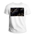 thumbnail image 1 of Crow Classic White 100% Cotton T-Shirt for Men - Comfortable Short Sleeve Tee with Breathable Fabric- Stylish Crew Neck Design for All Occasions, 1 of 5