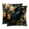 thumbnail image 1 of Crow Covers Set of 2 - Available in 16x16, 18x18, 20x20 Inches with Unique Patterns - for Home Decor, Throw Pillow Inserts, Pillow Inserts, Bed Pillow - Ideal for All Occasions!, 1 of 6