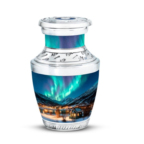 Eagle Decorative Cremation Urn for Human Ashes, Memorial Burial Box, Elegant Keepsake Funeral Gift for Adults, Unique Design - 3Inch - Small/Mini Size - Single 1Pcs