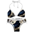thumbnail image 1 of Crow Detachable Sponge Adjustable Strap Bikini Set Two-Pack, Great for All Scenes, One-Piece Swimsuits, Swim Suits, 1 of 6