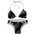 thumbnail image 1 of Crow Detachable Sponge Adjustable Strap Bikini Set Two-Pack Swim Suits - Ideal for All Your Swimming Scenes!, 1 of 6