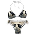 thumbnail image 1 of Crow Detachable Sponge Adjustable Strap Bikini Set Two-Pack Swimsuits Swimming Suits Applicable Scenes, 1 of 6