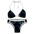 thumbnail image 1 of Crow Detachable Sponge Adjustable Strap Bikini Set Two-Pack Swimsuits for All Occasions, 1 of 6