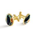 thumbnail image 1 of Crow Elegant Stainless Steel Mens Cufflinks Ideal for Shirt Cufflinks, Shirt Clips, Formal Attire and Business Events, 1 of 6