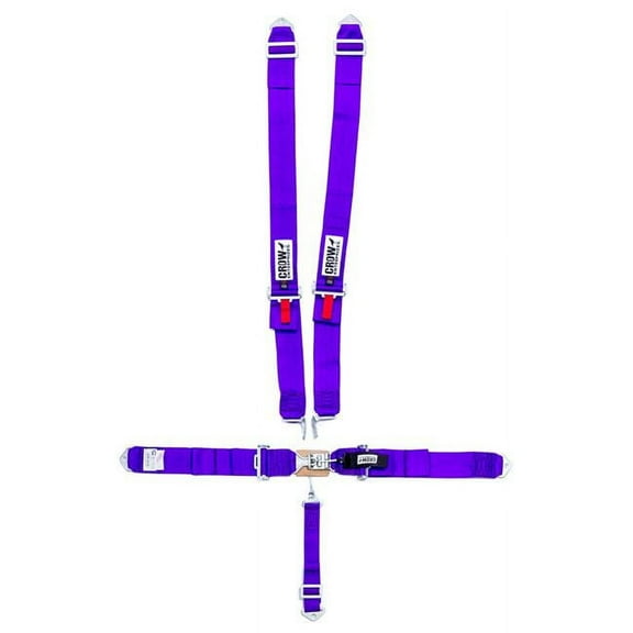 Crow Enterprizes 11005 5 Point Harness Small Latch Purple Bolt in Pull Down