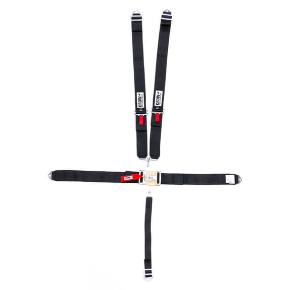 Crow Enterprizes 11064 Duck Bill 5 Point Latch & Link Restraint System - Black