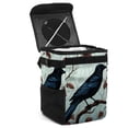 thumbnail image 1 of Crow Foldable Car Trash Can with Lid, Leak-Proof Mini Trash Can, Hanging Storage Bag for Car, 1 of 6