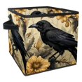 thumbnail image 1 of Crow Foldable Storage Box with Handle, 10.8"x10.5"x10.6", Large Capacity - Storage Bin and Containers, 1 of 6