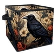 thumbnail image 1 of Crow Foldable Storage Containers with Handle, 10.8"x10.5"x10.6", Large Capacity Toy Storage Box, 1 of 6