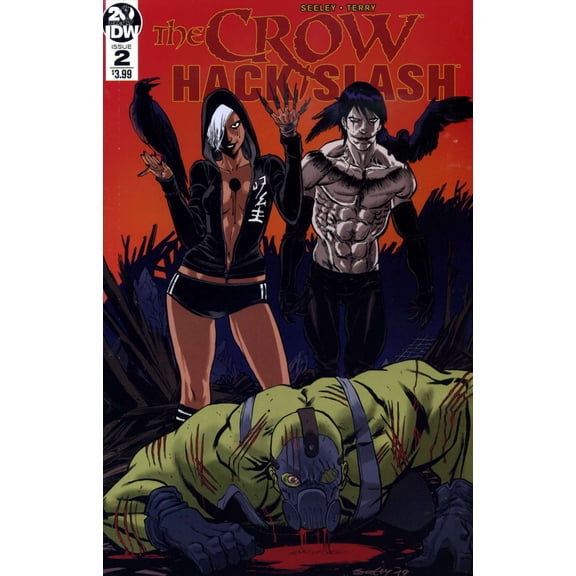 Crow: Hack/Slash #2A VF ; IDW Comic Book