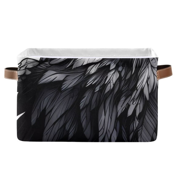 Crow Head Bird Storage Bins Baskets With Handles Storage Box Clothes Organizer Organization Toys