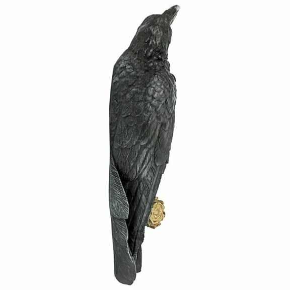 Crow High Wall Decoration Resin Ornaments Simulation Action Posture Resin Crafts Furniture Decor