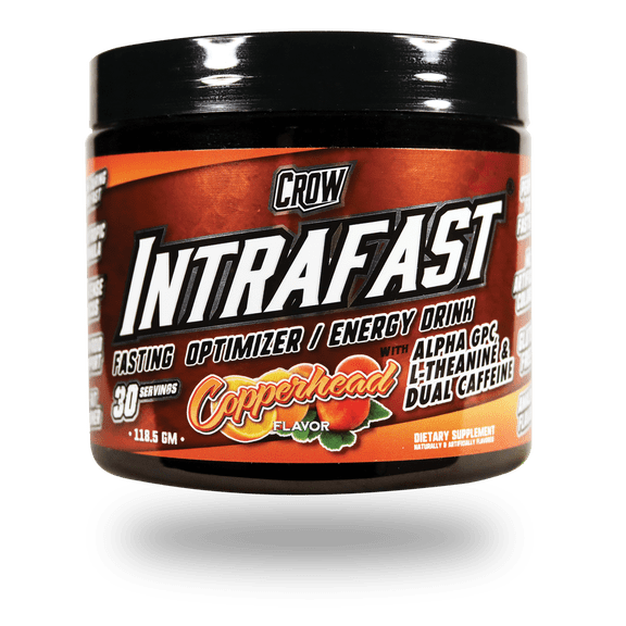 Intrafast Intermittent Fasting powder drink and pre-workout Copperhead Flavor