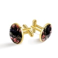 thumbnail image 1 of Crow Men's Stainless Steel Cufflink Set for Formal Attire, Made of High-Quality Material, Suitable for All Occasions., 1 of 6