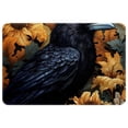 thumbnail image 1 of Crow Polyester Indoor Mat Office Floor Mat Non-Slip Machine Washable, 1 of 6