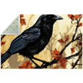 Crow QuickDry Absorbent Floor Mat with Backing Plush Bathroom Carpet