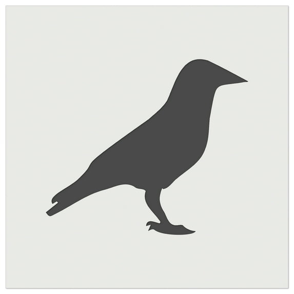 Crow Solid DIY Cookie Wall Craft Stencil - 4.5 Inch