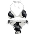 thumbnail image 1 of Crow Stylish Bikini Set with Detachable Sponge & Adjustable Strap 2-Pack - Beach Ready!, 1 of 6