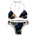 thumbnail image 1 of Crow Stylish Bikini Set with Detachable Sponge & Adjustable Strap 2-Pack - Beach Ready!, 1 of 6