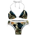 thumbnail image 1 of Crow Stylish Bikini Set with Detachable Sponge & Adjustable Strap 2-Pack - Beach Ready!, 1 of 6