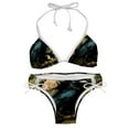 thumbnail image 1 of Crow Stylish Bikini Set with Detachable Sponge & Adjustable Strap 2-Pack - Beach Ready!, 1 of 1