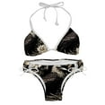 thumbnail image 1 of Crow Swimsuit Women Bikinis: Detachable Sponge Adjustable Strap Bikini Set Two-Pack Beach Pool Vacation., 1 of 6