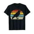 thumbnail image 1 of Crow Vintage Raven Gothic Retro Bird Lover Gifts Women Men T-Shirt, 1 of 5