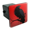 thumbnail image 1 of Crow on Branch Tow Trailer Hitch Cover Plug Insert, 1 of 6