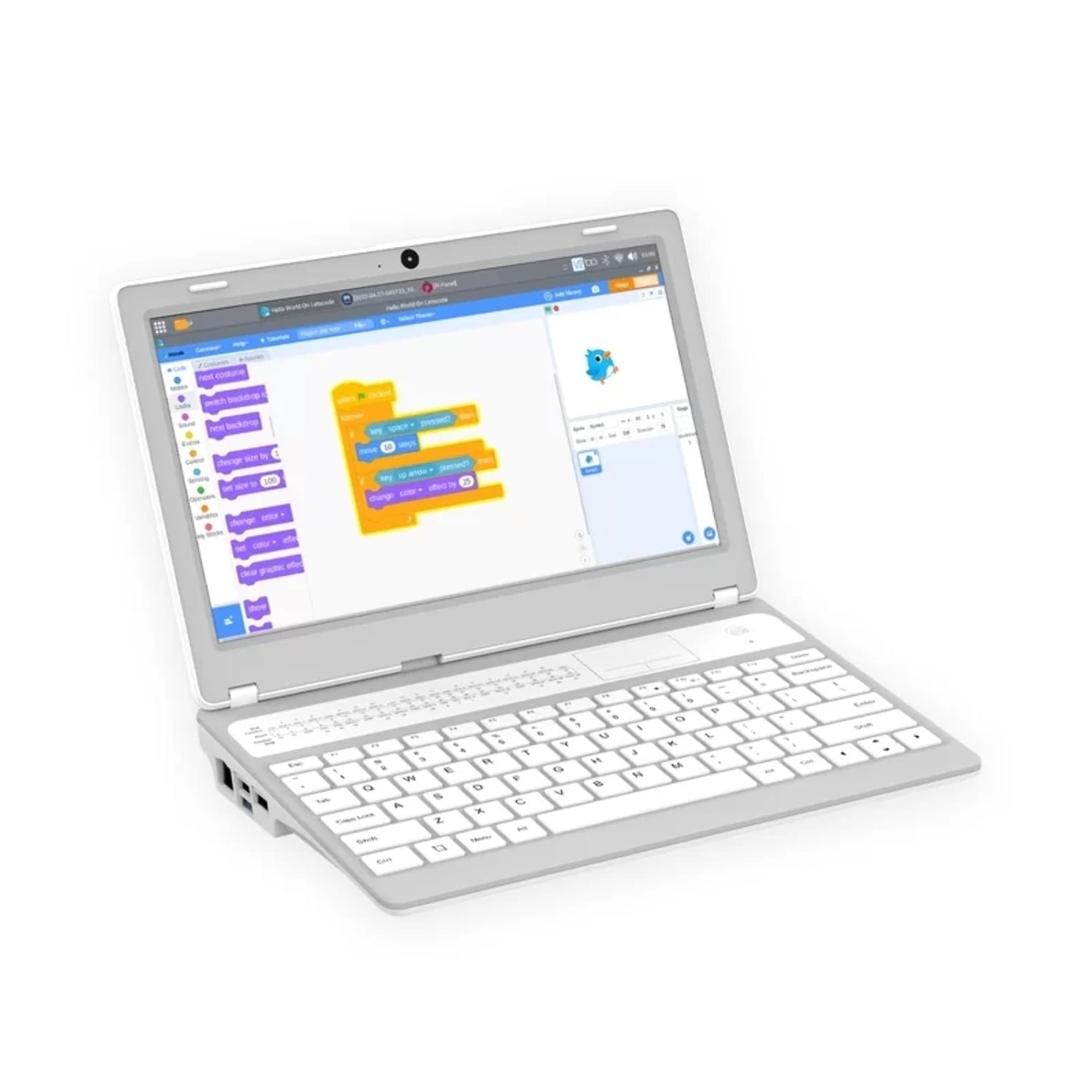 CrowPi L - Portable Raspberry Pi Laptop for Electronics, Computer Chip ...