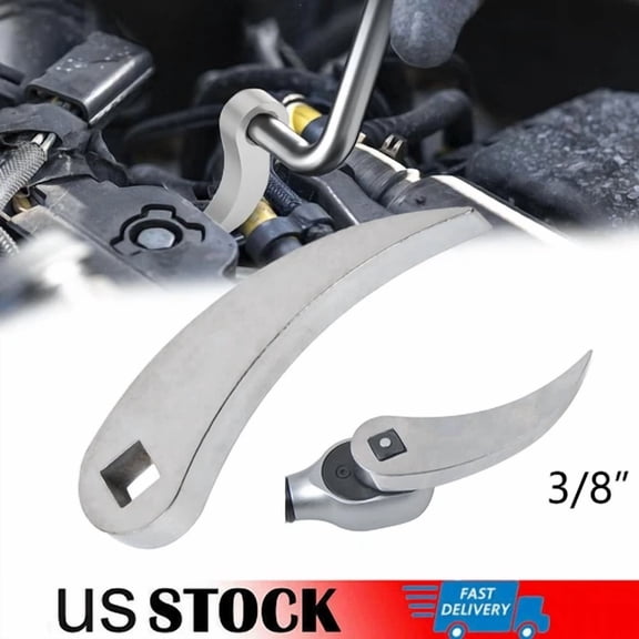 Crowbar Adapter Head Tools Adjustable Angle Head Extra Strong Pry Bar Fits 3/8"