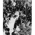 thumbnail image 1 of Crowd Shouting And Pointing Towards A Dead Man And A Woman Lying In An Athens Street. After Liberation From The Germans, 1 of 2