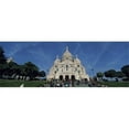thumbnail image 1 of Crowd at a basilica  Basilique Du Sacre Coeur  Montmartre  Paris  Ile-de-France  France Poster Print by  - 36 x 12, 1 of 1