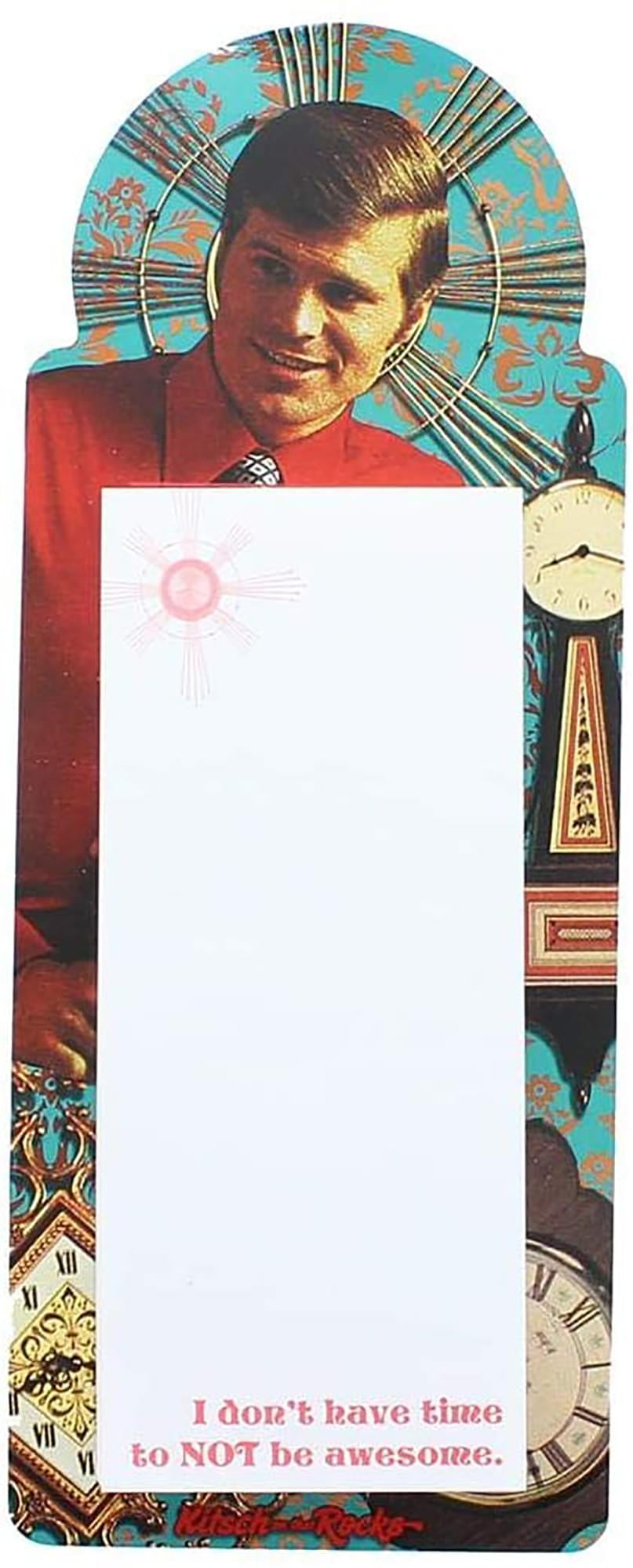 Crowded Coop, LLC Kitsch on the Rocks I Don?t Have Time To Not Be Awesome Notepad