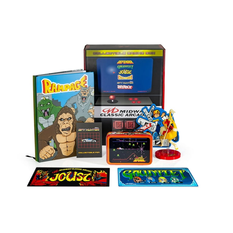 Midway Classic Retro Arcade Gaming Loot Box | Includes 7 Unique