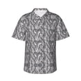 thumbnail image 1 of Crowded Penguins Hawaiian Shirts For Men, Summer Short-Sleeve Relaxed-Fit Button-Down Shirts Small, 1 of 9