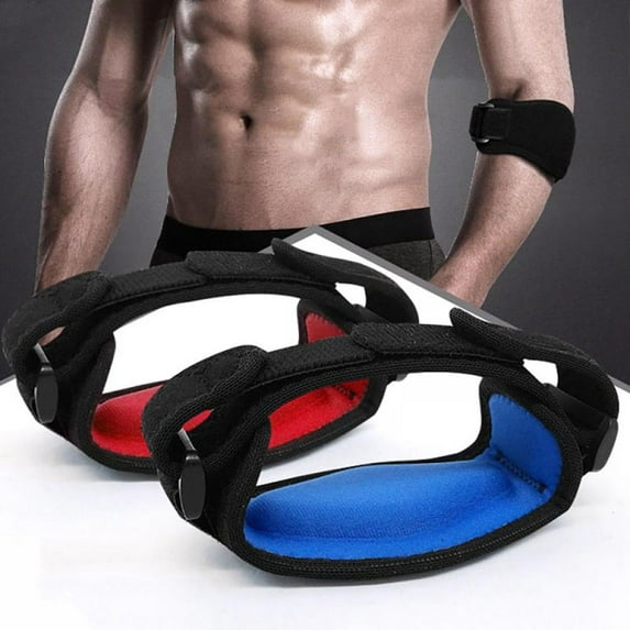 Crowdstage 1PCS Tennis Elbow Brace Support Arthritis Tendonitis Golfer Arm Joint Pain Protector Band Strap Adjustable